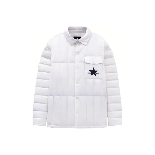 Конверс Пуховик Белый для Детей