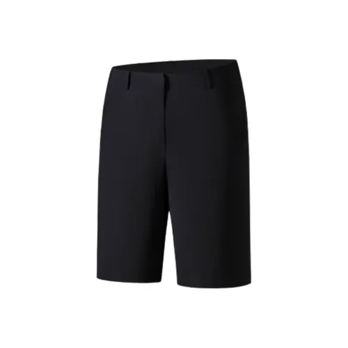 Anta Champion All Weather Series Повседневные шорты Женские базовые Черный