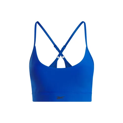 Reebok CYCLED Коллекция Lux Strappy Спортивный бюстгальтер Спортивное белье Женское Синий