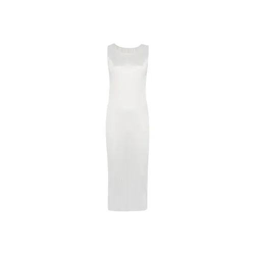 PLEATS PLEASE ISSEY MIYAKE FW24 Без рукавов Платье Женское Светло-Серое