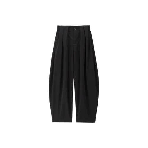 Giordano 09 Элегантный черный женский костюм брюки