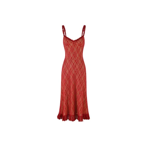 Tiger Mist Red Женские Слиплатья