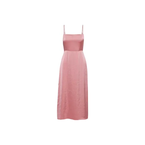 ARITZIA WILFRED Magdalena Satin Dress Slip Dress Women's Petunia Pink