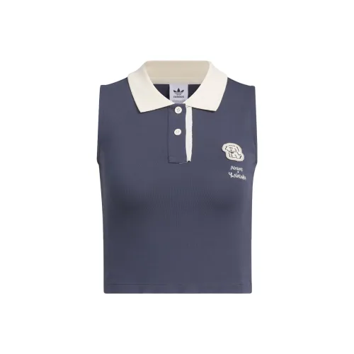 adidas originals Adidas X YU NAGABA SS23 Co Branded SERIES Темно-синий Женские Спортивные майки без рукавов