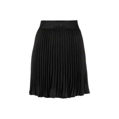 DKNY Черные Женские Повседневные Длинные Юбки