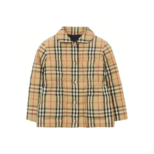 Burberry Пуховик Детская одежда FW23 Бежевый 80694621 Детский