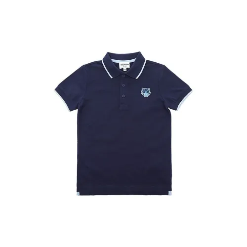 KENZO Темно-синие Kids T-рубашки