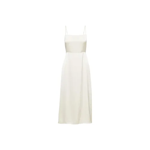 ARITZIA WILFRED Magdalena Satin Dress Slip Dress Women's Light Birch Light Birch