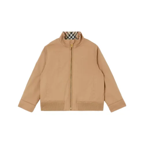 Burberry Бежевые Kids Куртки