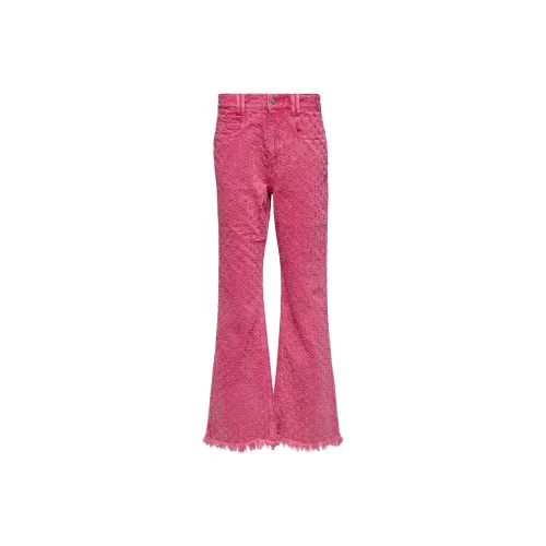 ISABEL MARANT Фуксия Женские Джинсы