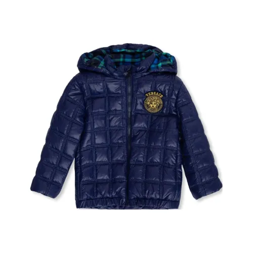VERSACE Blue Kids Куртки