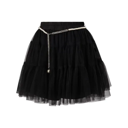 TAMMY TANGS Повседневные короткие юбки Женские Черный