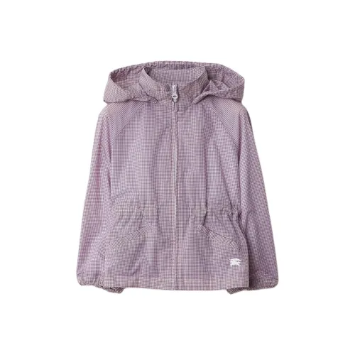 Burberry Светло-фиолетовый Kids Куртки