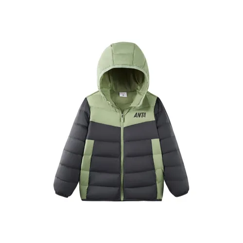ANTA Пуховик FIVE Горы Зеленый Детский