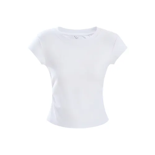 Wen Shan Белые Женские Футболки