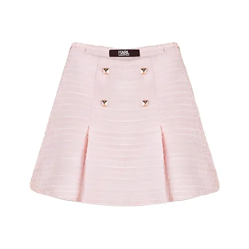 Karl Lagerfeld Повседневные короткие юбки Женские Розовый