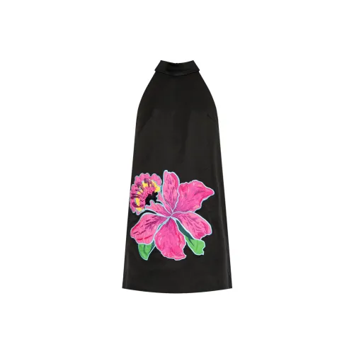 Kate Spade FW24 Sleeveless Dress Women's Black Kate Spade FW24 Без рукавов Платье Женское Черное