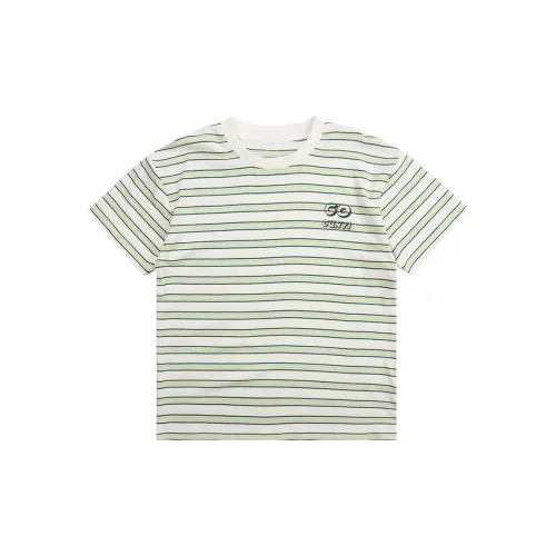 Pure and Good T-Shirt Детская Зеленая Белая Полосатая