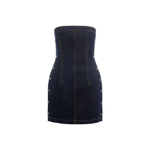 Ksubi FW24 Sleeveless Dress Women's Dark Blue Ksubi FW24 Без рукавов Платье Женское Темно-синий
