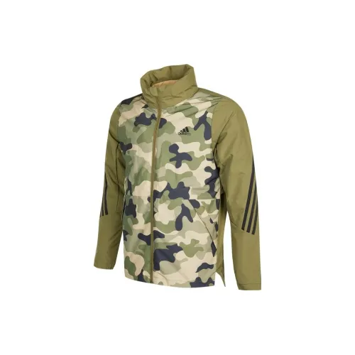 Adidas Куртка Армейский зеленый Подростки