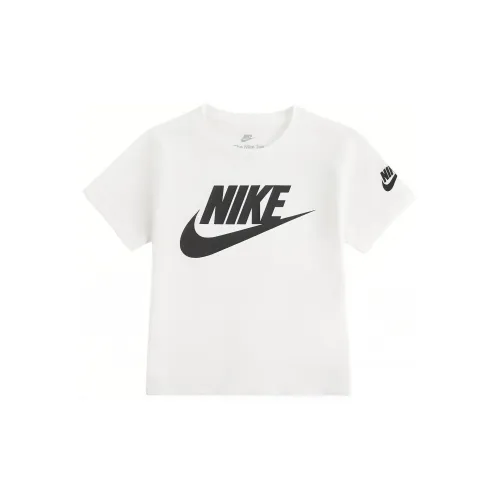 NIKE Белые Детские Футболки