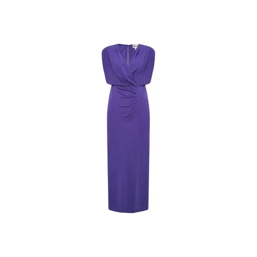 Diane von Furstenberg SS25 Без рукавов Платье Женское Фиолетовое