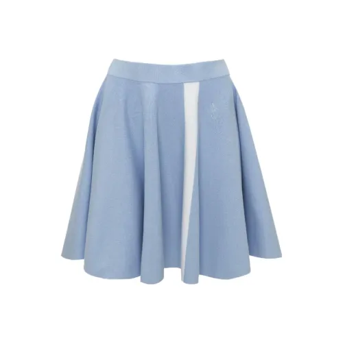JW Anderson Синие Женские Повседневные Короткие Юбки
