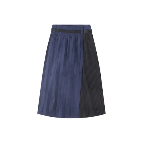 THE NORTH FACE Повседневный Длинный Юбка Женская Синяя