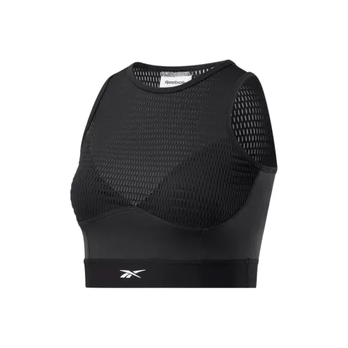 Reebok Ts Crop PERF Топ Спорт Жилет Женские Черный