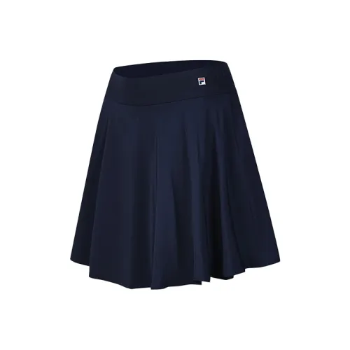 FILA Королевский синий Женские Повседневные Короткие Юбки