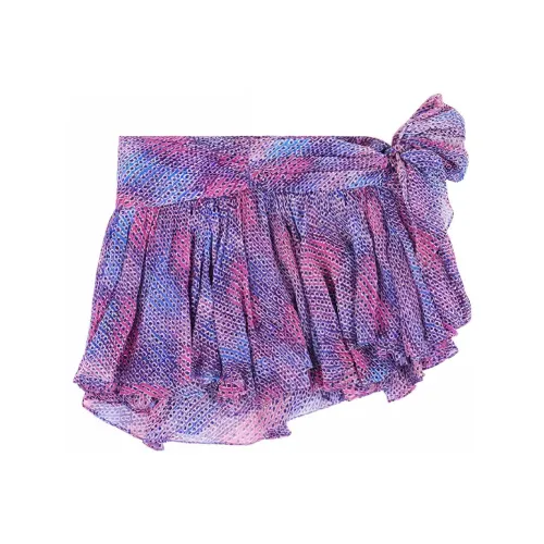 ISABEL MARANT Фиолетовый Женские Повседневные Короткие Юбки