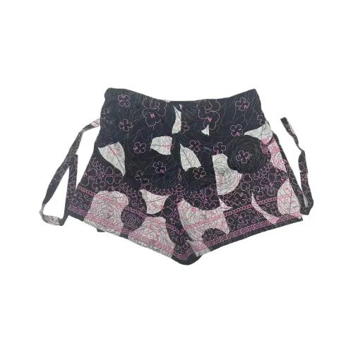 CHANEL Повседневные шорты женские фиолетовые