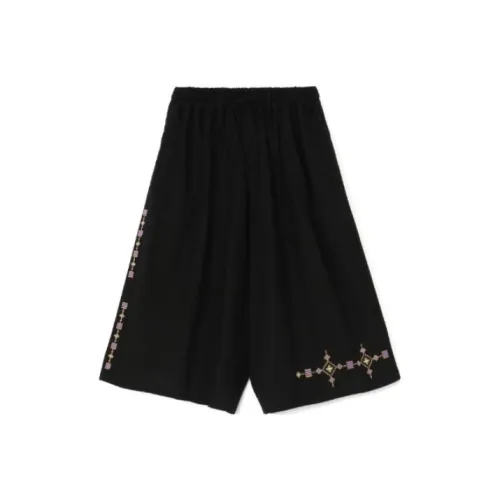 Yohji Yamamoto Черные Женские Повседневные Короткие Юбки