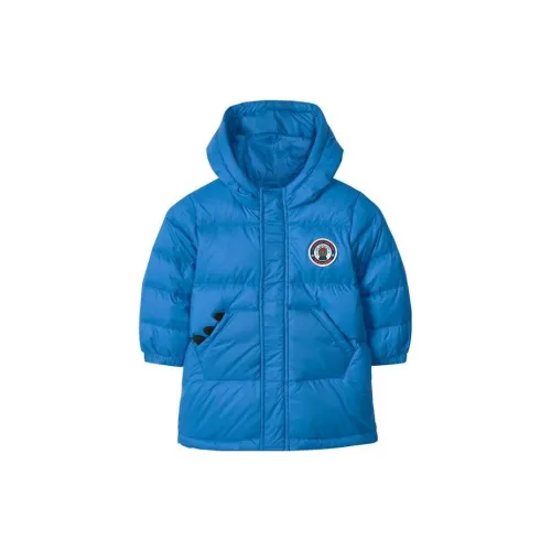Skechers Outlets pick up the light and sound series Кристально-синий Kids Пуховые куртки