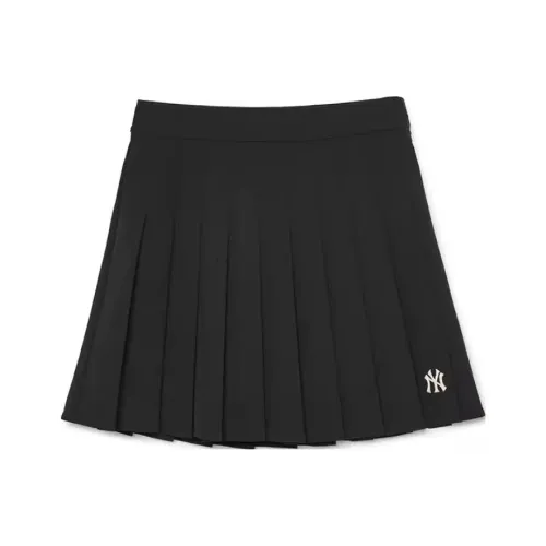 Mlb Base Logo New York Yankees Повседневные короткие юбки Женские Черный