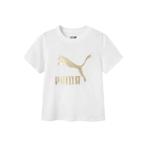 PUMA Белые Детские Футболки