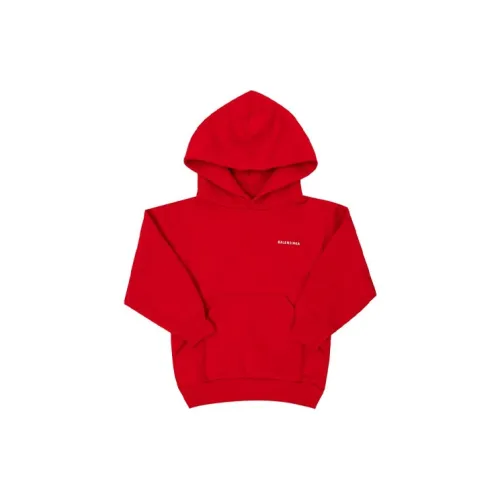 Balenciaga Свитшот FW20 Красный Детский