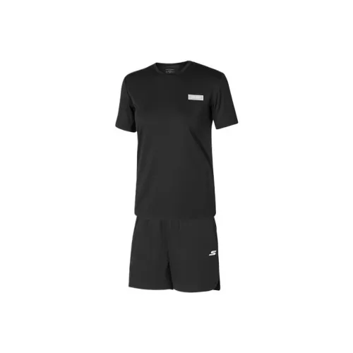 Skechers Athletic Training Series Угольно-черный 0018 Женские Повседневные костюмы