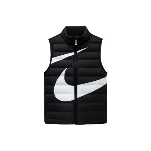 Nike Глубокий Черный Школьный Пуховый жилет