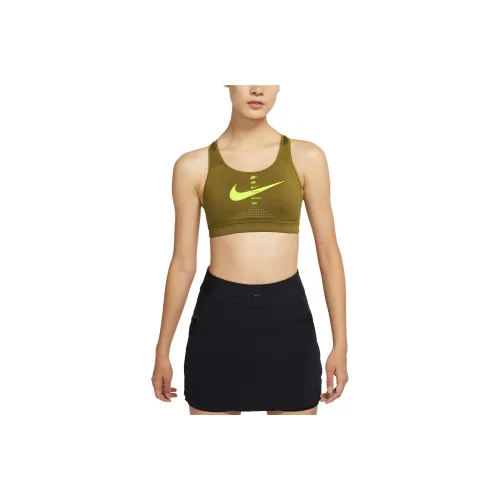 NIKE Неоново-желтый Женское спортивное белье