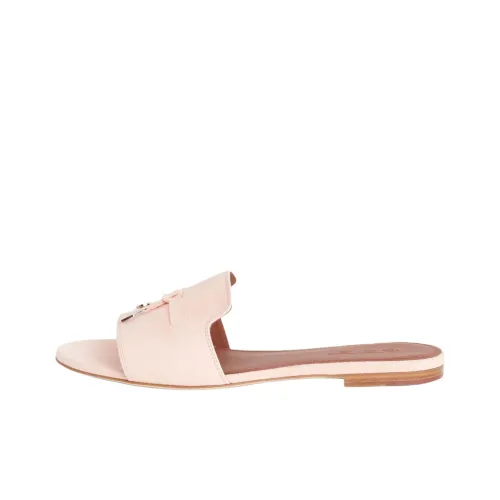 Loro Piana Слипоны Розовые Женские
