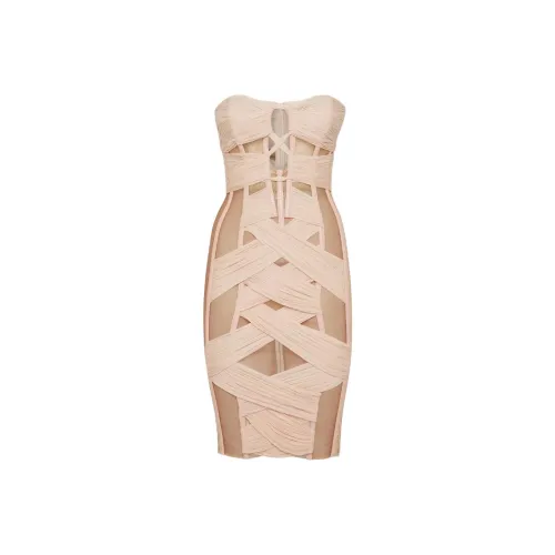 DSQUARED 2 Без рукавов Платье Женское Розовое