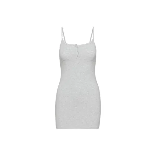 ARITZIA Sunday Best CHILL Rolo Платье Slip Платье Женские Heather Chrome