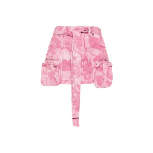 Blumarine Розовые Женские Повседневные Короткие Юбки