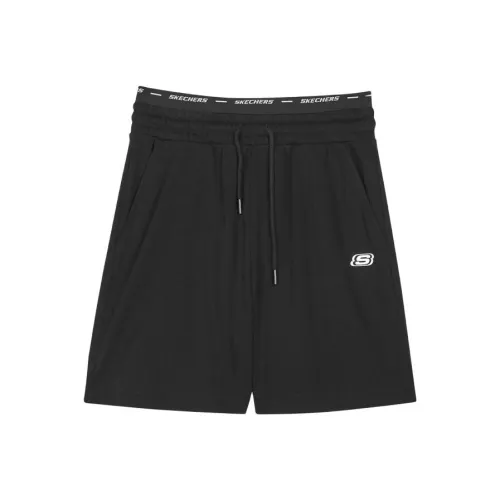 Skechers Угольный черный/0018 Женские спортивные шорты