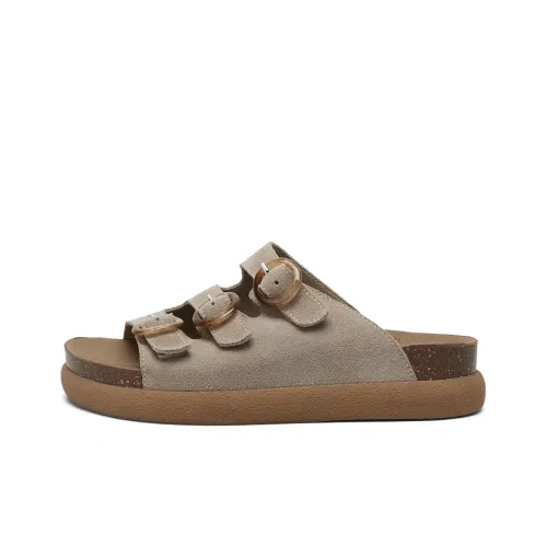 PT'SON ПУ (полиуретан) Полиуретан Резиновая подошва Устойчивые к истиранию Слипоны Женские