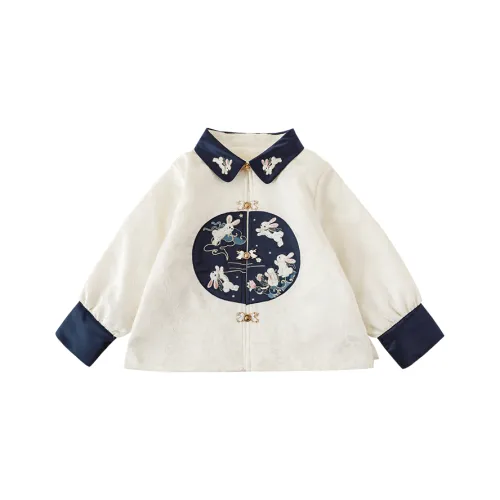 YOEHYAUL Хлопковый пуховик Бежевый для детей 3-7 лет