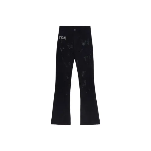TCH Черные Женские Джинсы