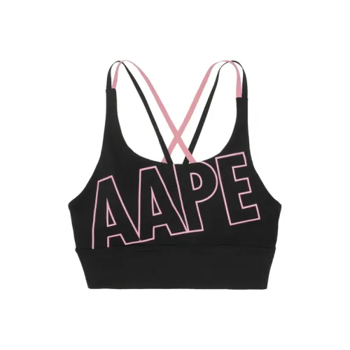 aape Черный BKX Женские Спортивные майки без рукавов