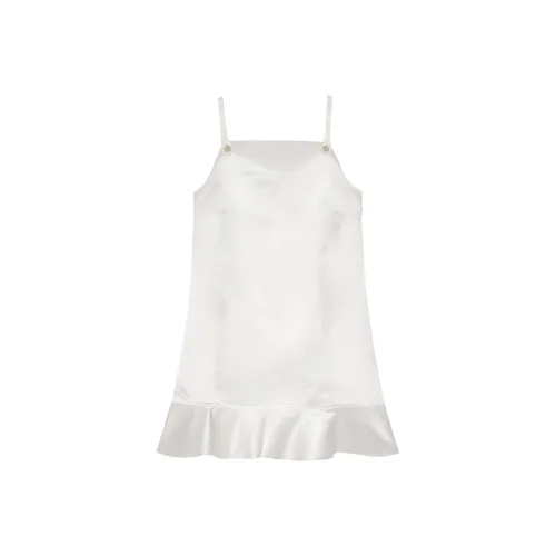 GANNI Белый Женские Слиплатья